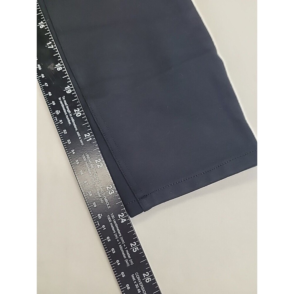 Spanx Pants Womens Medium Black The Perfect Pants Cropped Pull On Pockets Stretc - Picture 8 of 8